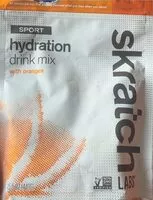 Mängden socker i Skratch hydration mix with oranges