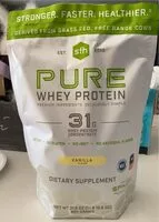 Mängden socker i Pure Vanilla Flavor Whey Protien Powder