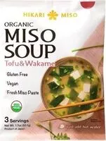 Mängden socker i organic miso soup
