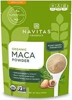 Mängden socker i Navitas organics maca powder bag