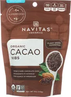 Mängden socker i Organic Cacao Nibs