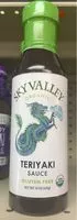 Mängden socker i Organic Teriyaki Sauce