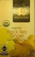 Mängden socker i Organic Black Tea Ginger