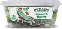 Mängden socker i Grillo's sandwich makers dill slices