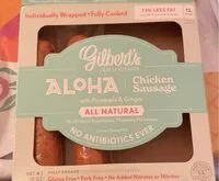 Mängden socker i Gilberts aloha chicken sausage