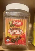 Mängden socker i Brown sugar