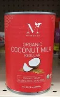 Mängden socker i Organic coconut milk
