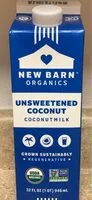 Mängden socker i Unsweetened Coconut Coconut Milk
