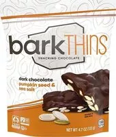 Mängden socker i Dark chocolate pumpkin seed with sea salt