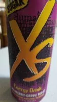 Mängden socker i XS energy drink