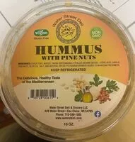 Mängden socker i Hummus wth pine nuts