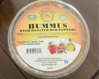Mängden socker i Hummus with roasted red pepper