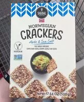 Mängden socker i Norwegian Crackers