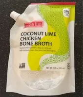Mängden socker i Coconut lime chicken bone broth