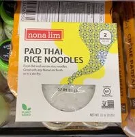 Mängden socker i Pad Thai rice noodles