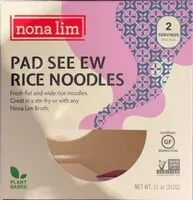 Mängden socker i Pas See Ew Rice Noodles