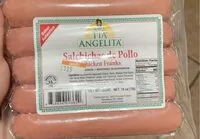 Mängden socker i Salchicha de pollo Chicken Franks