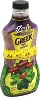 Mängden socker i Gyros slimfitt zero calorie salad dressing bottle