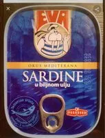 Mängden socker i Sardine u maslinovom ulju