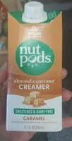 Mängden socker i Nut Pods almond and coconut creamer caramel