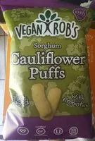 Mängden socker i Veganrobs puffs cauliflower probiotic