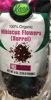 Mängden socker i Kans Hibiscus flowers