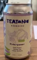 Mängden socker i Teatonic kombucha