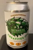 Mängden socker i Creatives IPA non-alcoholic