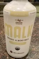 Mängden socker i Malk organic Almond Milk