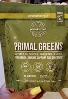 Mängden socker i Primal Greens