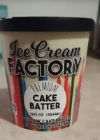 Mängden socker i Cake Batter Ice Cream