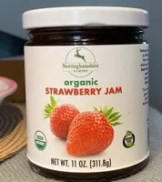 Mängden socker i Organic strawberry jam