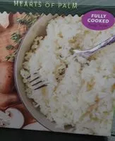 Mängden socker i White rice hearts of palm