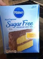 Mängden socker i Sugar free premium cake mix