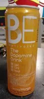 Mängden socker i The dopamine drink - sparkling Mango