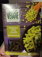 Mängden socker i fusilli pois cassés veggie