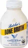Mängden socker i Butcher's bone broth organic chicken broth
