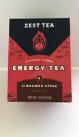 Mängden socker i Premium energy hot tea high caffeine blend natural