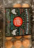 Mängden socker i Pasture Raised Large Eggs