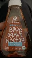 Mängden socker i Organic Blue agave nectar