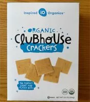 Mängden socker i Organic clubhouse crackers