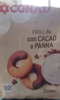 Mängden socker i Frollini con cacao e panna