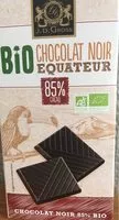 Mängden socker i Chocolat noir Equateur Bio