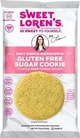 Mängden socker i Gluten free sugar cookie place & bake cookie dough