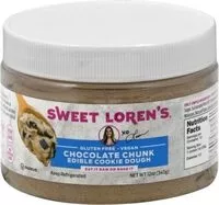 Mängden socker i Chocolate chunk edible cookie dough, chocolate chunk