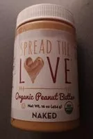Mängden socker i Naked Organic Peanut Butter