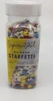 Mängden socker i Rainbow Starfetti