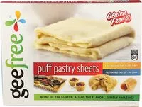 Mängden socker i Puff pastry gluten free sheet