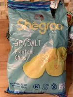 Mängden socker i Plantain Chips Sea Salt