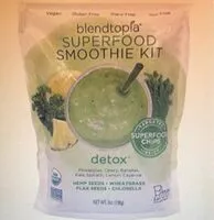 Mängden socker i Smoothie detox superfood